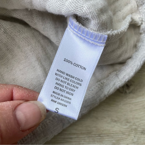 Tan Drawstring Cropped Top - Picture 4 of 4